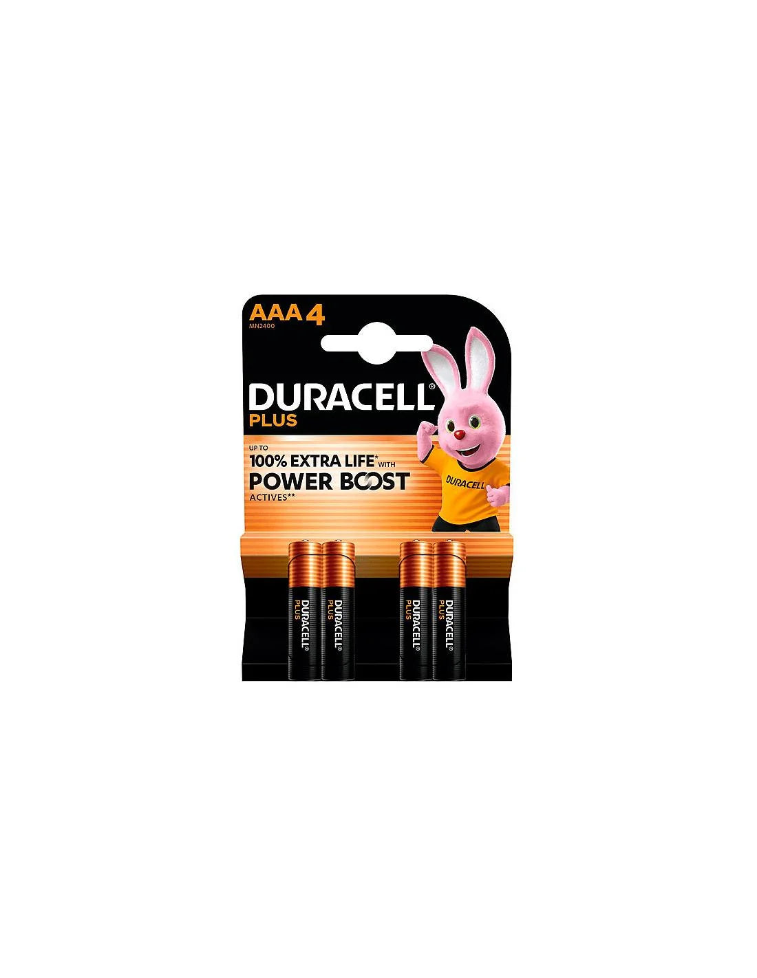 DURACELL DURACELL Plus AAA Batterien Pack 4 Stück LR03 Kosmetik Zubehör