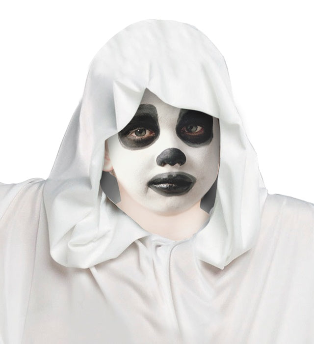 Schminkset mit vier Farben, Schwamm und Schminkstift für Fasnacht und Halloween