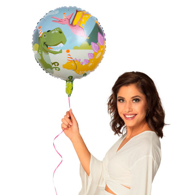 Boland Dekoration Dinosaurier Folienballon 45 cm
