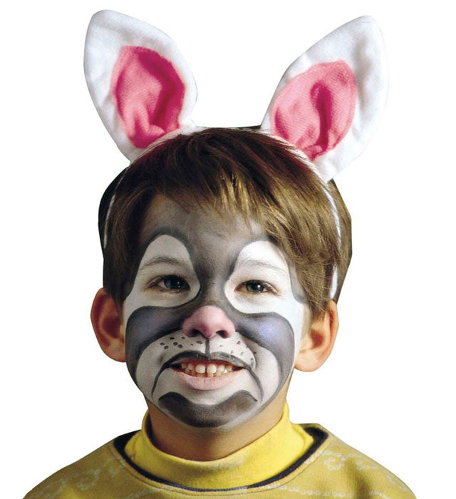 Tier-Schminkset mit 6 verschiedenen Tiermotiven für Fasnacht und Karneval