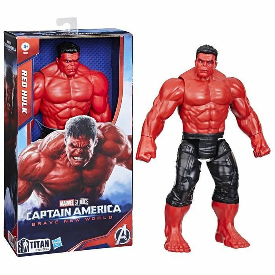 Hasbro Marvel Red Hulk Spielfigur Rot robust mit Gelenken – Produktansicht
