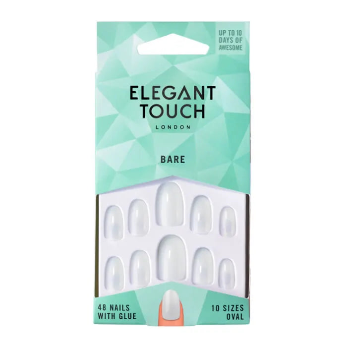 ELEGANT TOUCH ELEGANT TOUCH Totally Bare Oval Naturnagel-Kunstnägel Ovalform Kosmetik
