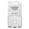 ELEGANT TOUCH ELEGANT TOUCH Polished Colour 24 künstliche Nägel mit Kleber Squoval Quite White Nagelpflege