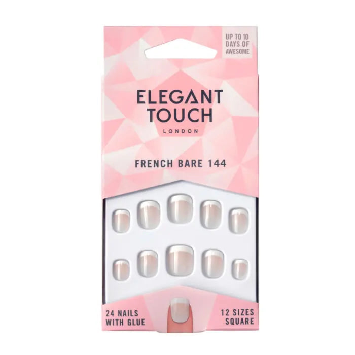 ELEGANT TOUCH ELEGANT TOUCH Natürliche French Bare Nägel 144 Stück XS Größe Kosmetik