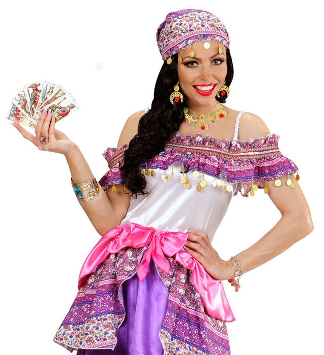 Accessoire-Set mit Halskette und Ohrringen in traditionellem Stil für festliche Anlässe