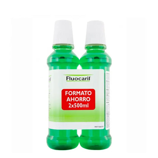 FLUOCARIL FLUOCARIL Mundspülung 2 x 500 ml Set Conditioner