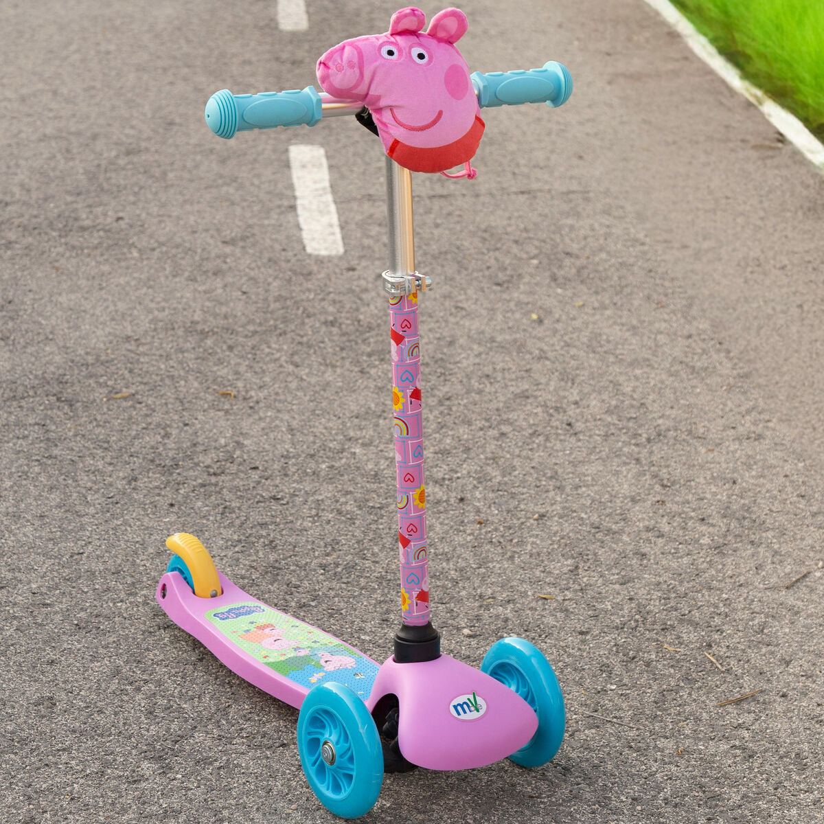 Peppa Pig Roller Peppa Pig Metall Kunststoff Bunt