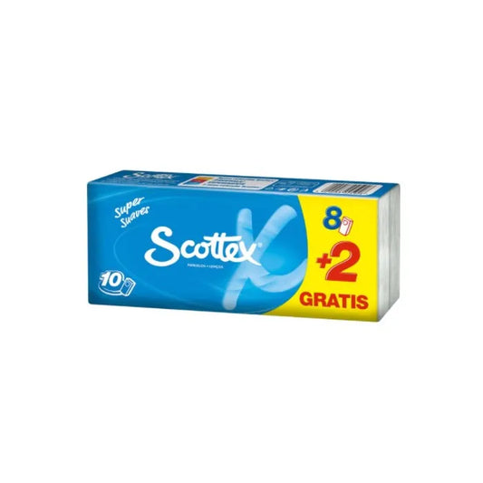 SCOTTEX SCOTTEX Einstecktücher 3-lagig 10 Stück Kosmetik