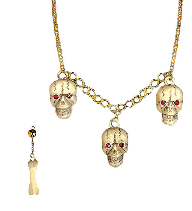 TOD Schmuck-Set mit Halskette und Ohrringen in elegantem Design