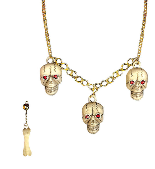 TOD Schmuck-Set mit Halskette und Ohrringen in elegantem Design
