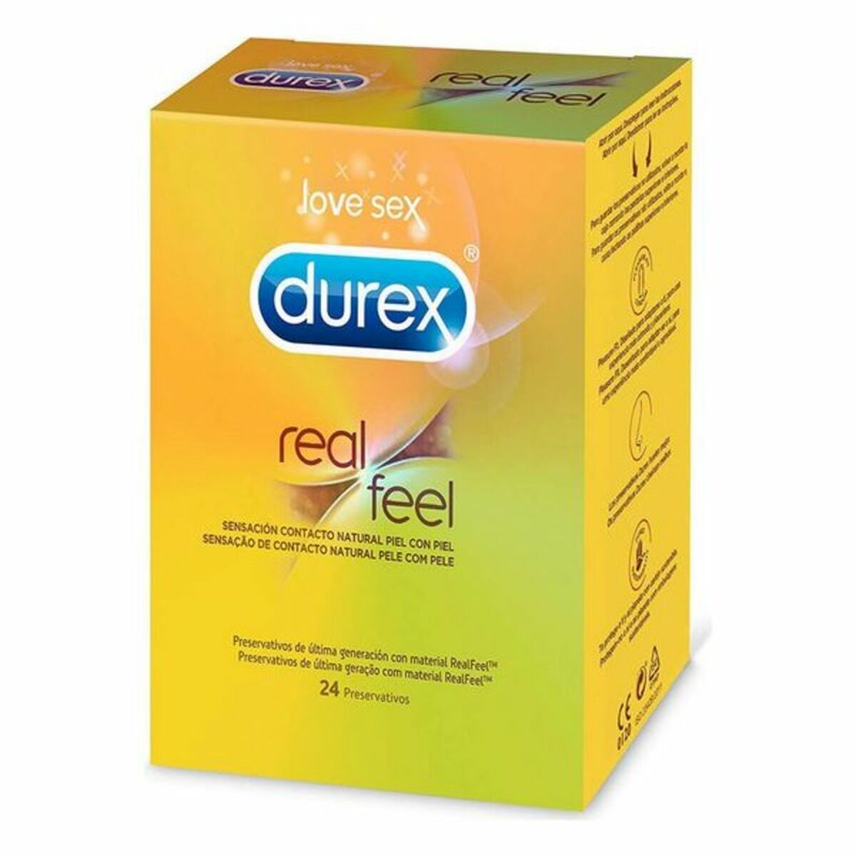 Kondome Durex Real Feel (24 uds)