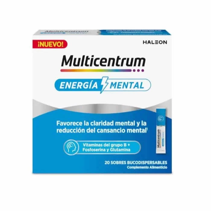 MULTICENTRUM MULTICENTRUM Mental Energy 20 Orodispersible Sachets Nahrungsergänzung Kosmetik