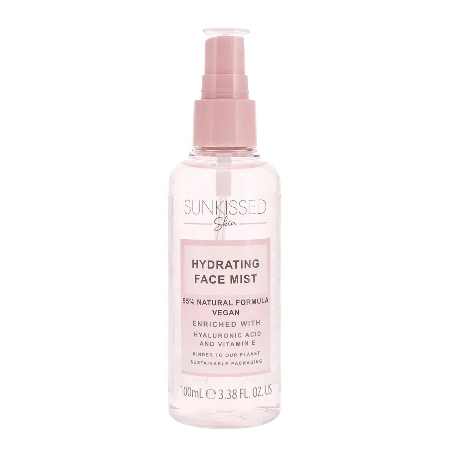 SUNKISSED SUNKISSED Hydrating Face Mist Spray 100 ml Gesichtsspray zur Feuchtigkeitspflege Sonnenpflege