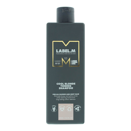 Label.M Label.M, Cool Blonde, Haarshampoo, Zur Neutralisierung von Gelbtönen, 300 ml Regular