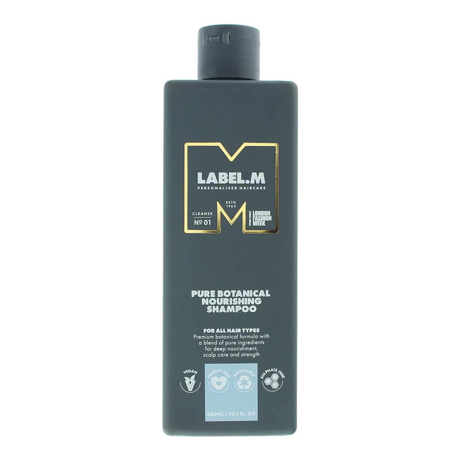 Label.M Label.M, Pure Botanical, Haarshampoo, Nahrhaft, 300 ml Regular