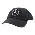 Mercedes-Benz, Black Cap, Logo-Detail, Gummikappe, Schwarz