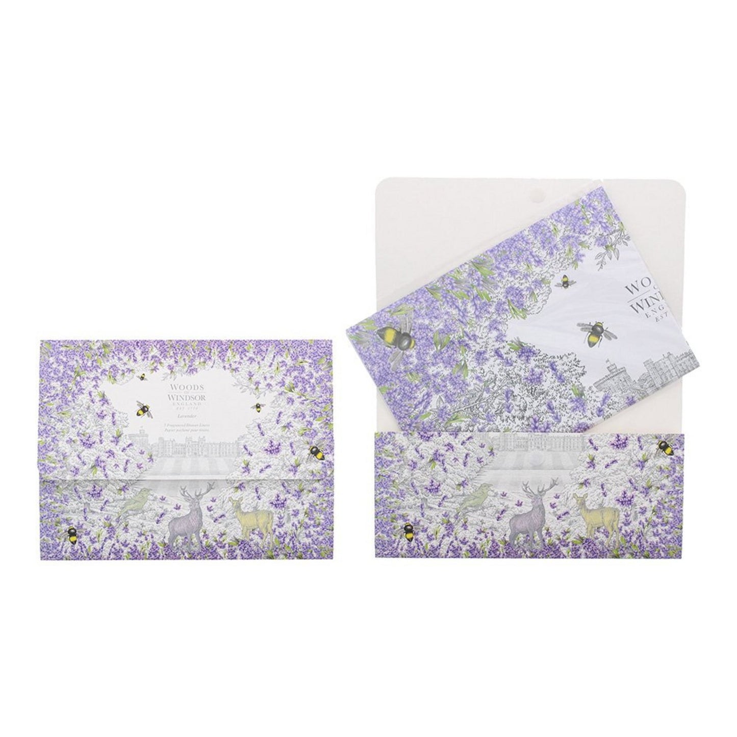 Woods Of Windsor Woods Of Windsor, Lavender, Metall-Becherhalter, Schubladeneinlage, 5 stk Regular
