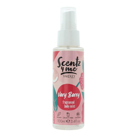 Yardley Yardley, Scentz 4 Me Very Berry, Duftspray, Unisex, 100 ml Regular