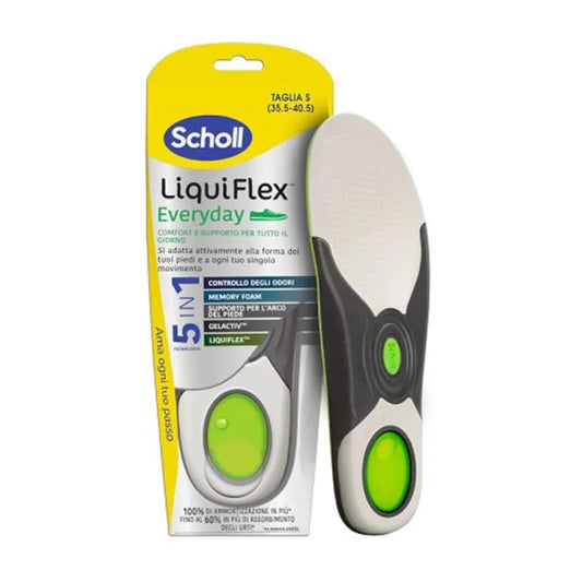 SCHOLL SCHOLL Liquiflex Komfort-Einlegesohle für den täglichen Gebrauch Größe S Kosmetik