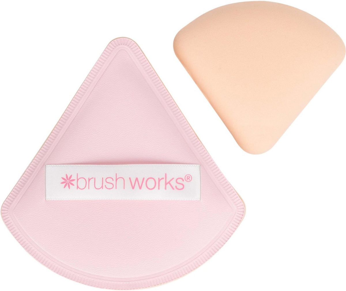 Set Duo, Brushworks, Powder Puff Duo, Powder Brush, 2 pcs