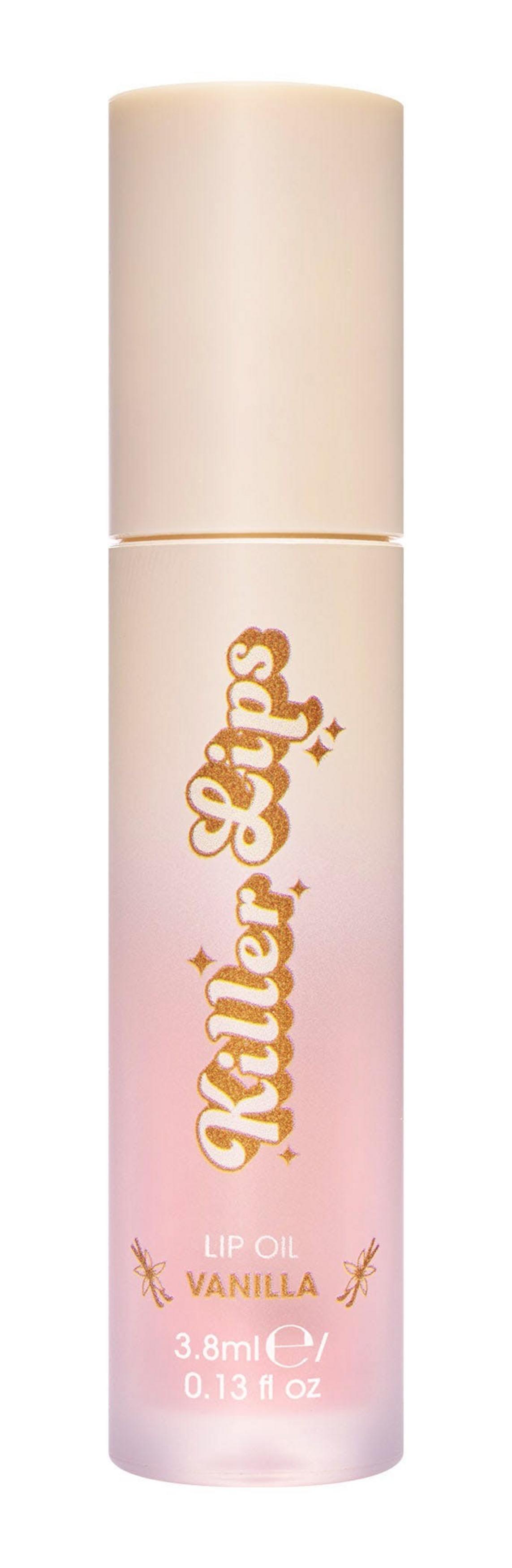 Killer Lips, Super Juicy Lip Oil Vanilla, Glossy & Hydrating, Lip Oil, 3.8 ml