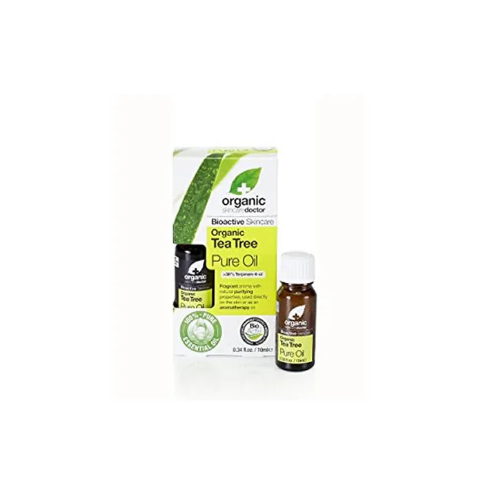 DR. ORGANIC DR. ORGANIC Tea Tree Pure Oil 10 ml naturreines Teebaumöl Kosmetik
