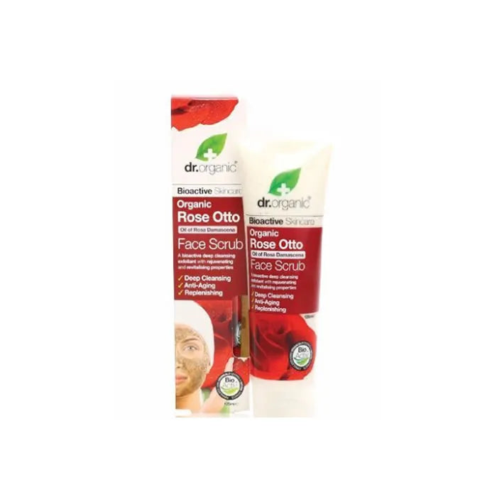 DR. ORGANIC DR. ORGANIC Rose Otto Gesichtspeeling 125 ml Kosmetik