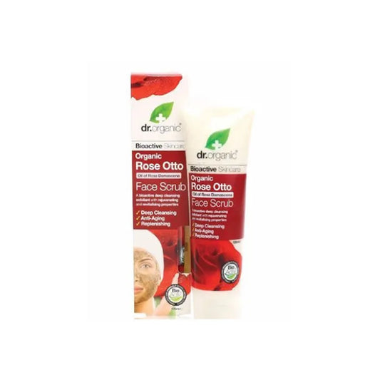 DR. ORGANIC DR. ORGANIC Rose Otto Gesichtspeeling 125 ml Kosmetik