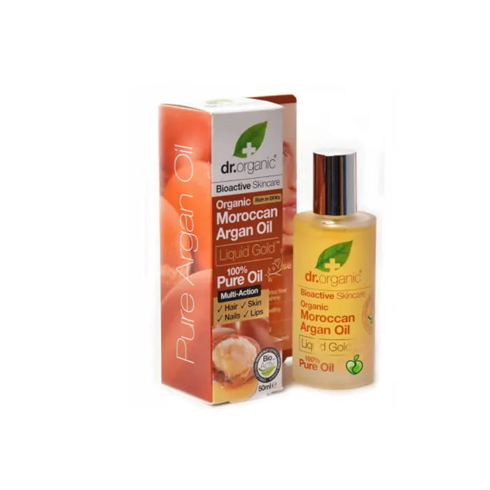 DR. ORGANIC DR. ORGANIC Moroccan Arganöl 50 ml reines Öl für Haut und Haare Kosmetik