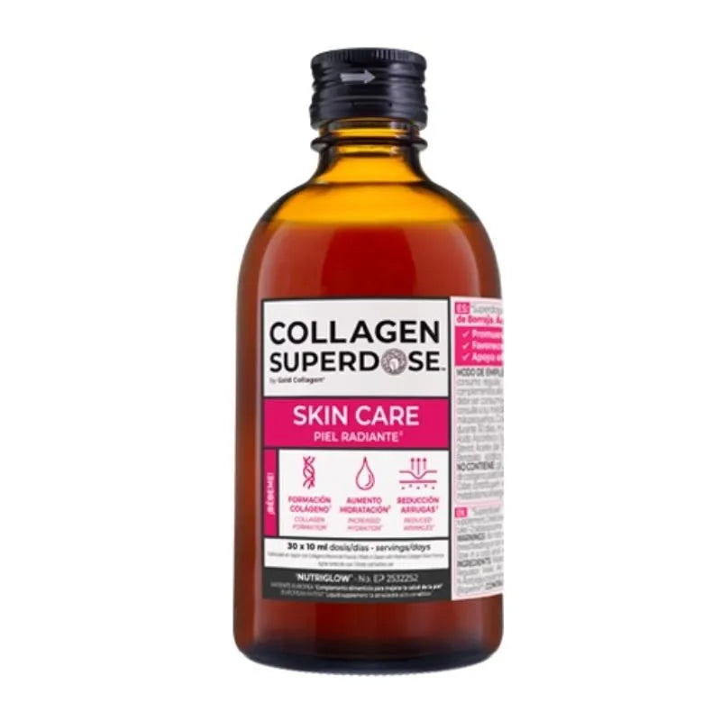 GOLD COLLAGEN GOLD COLLAGEN Superdose Strahlende Haut 300 ml Flasche Kollagenpflege Kosmetik