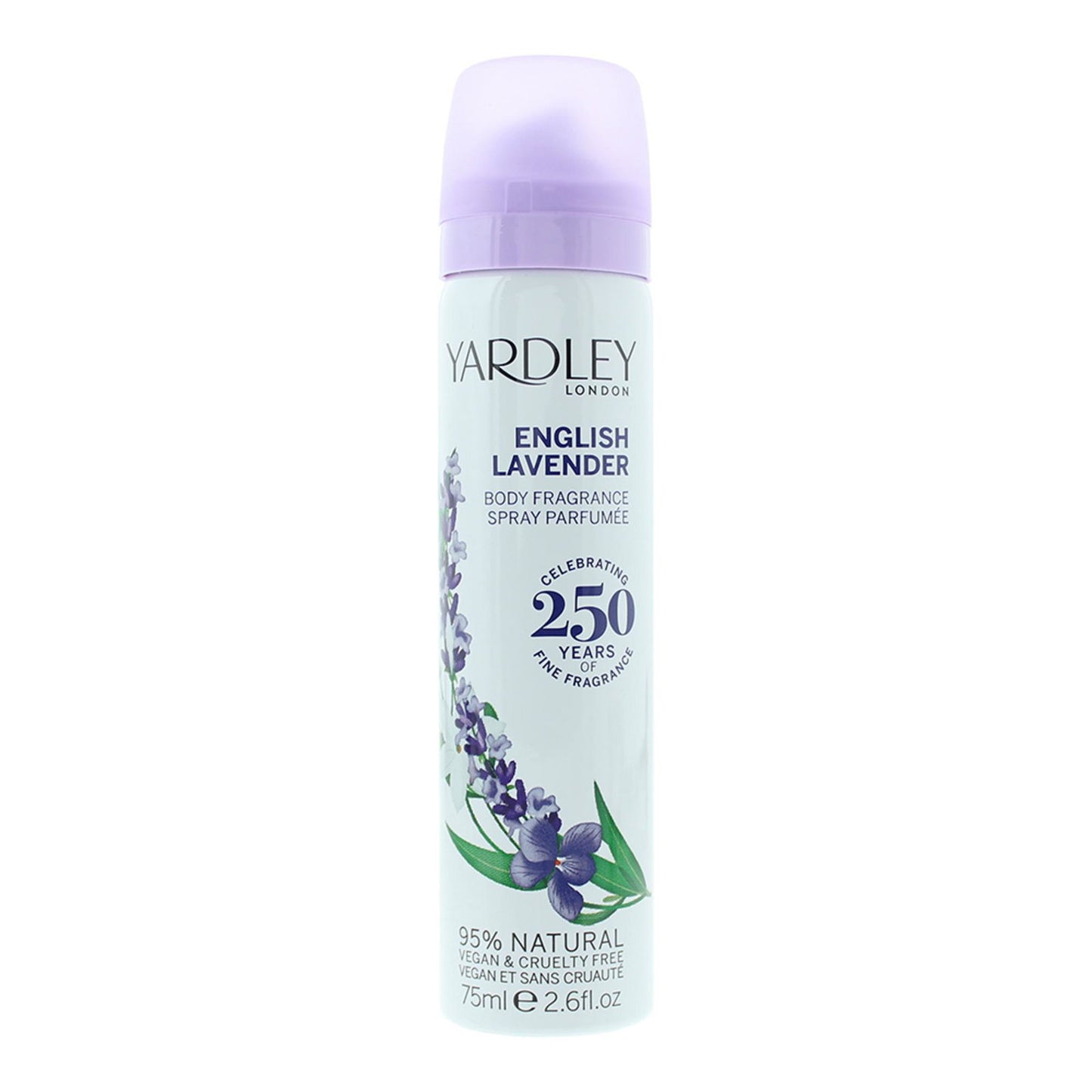 Yardley, English Lavender, Deodorant Spray, Für Frauen, 75 ml