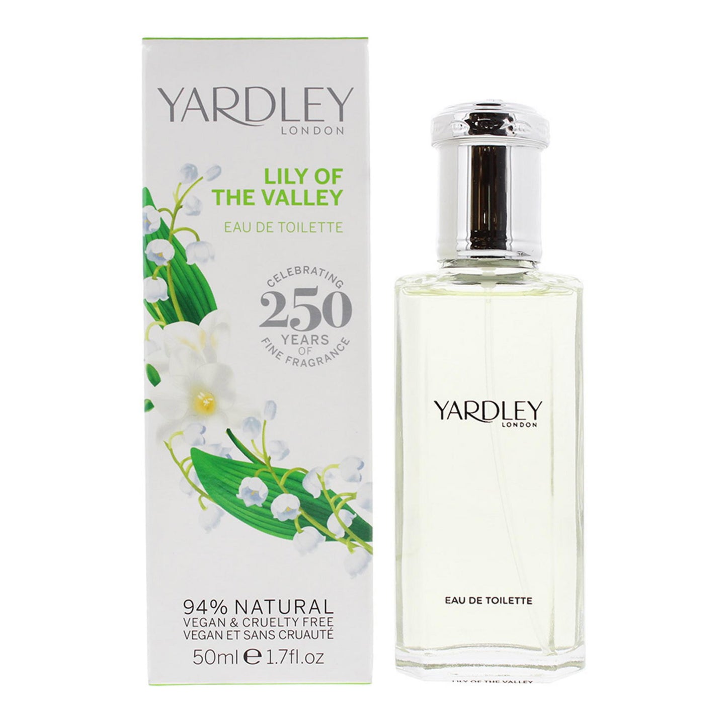 Yardley, Lily Of The Valley, Eau de Toilette, Für Frauen, 50 ml