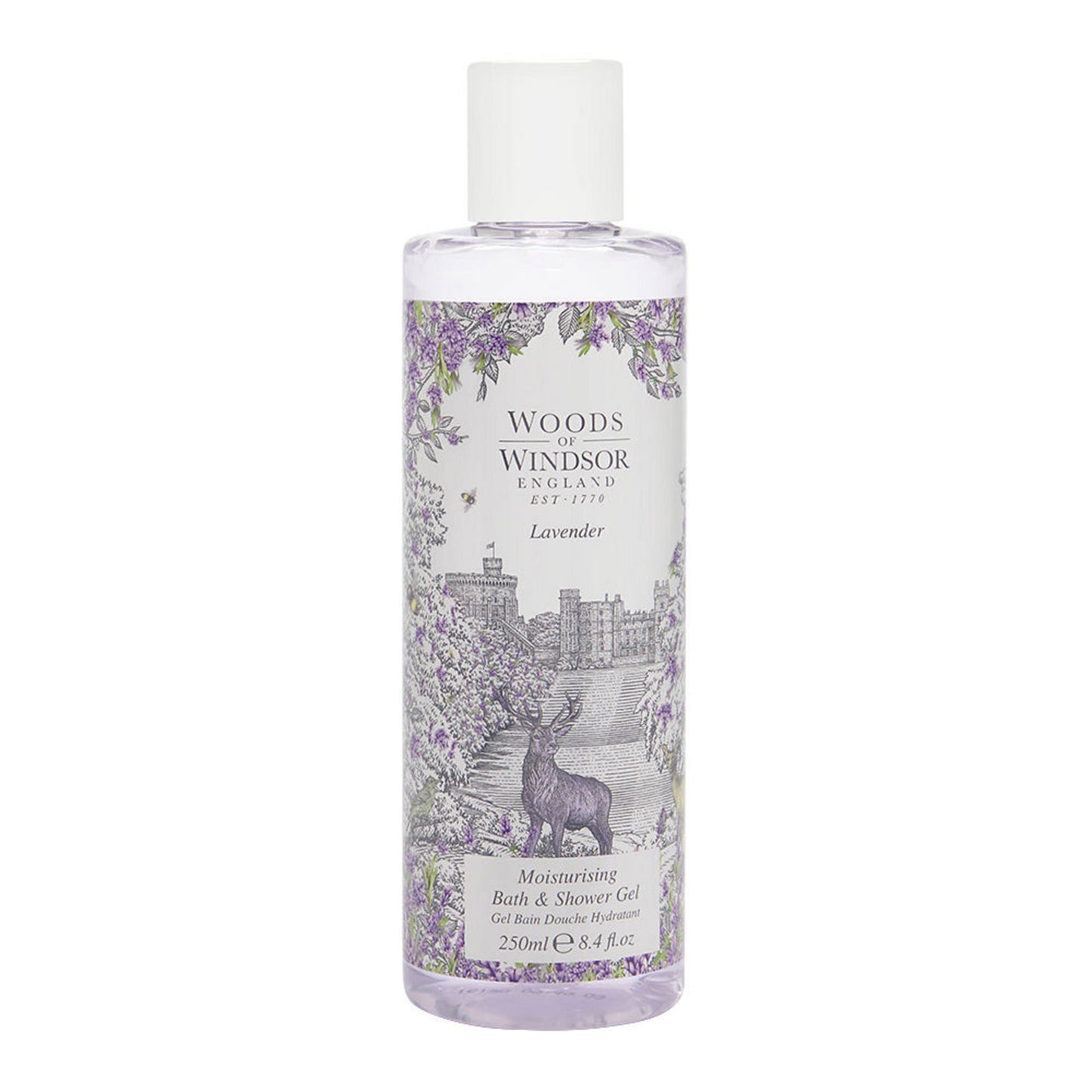 Woods Of Windsor, Lavender, Feuchtet an, Duschgel, Für alle Hauttypen, 250 ml