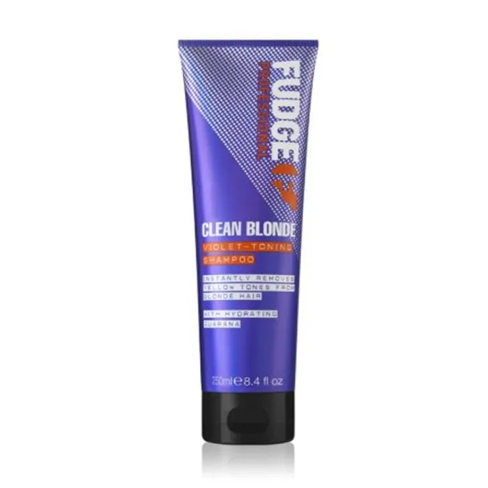 FUDGE FUDGE Clean Blonde Violet-Toning Shampoo 250 ml für blondes Haar