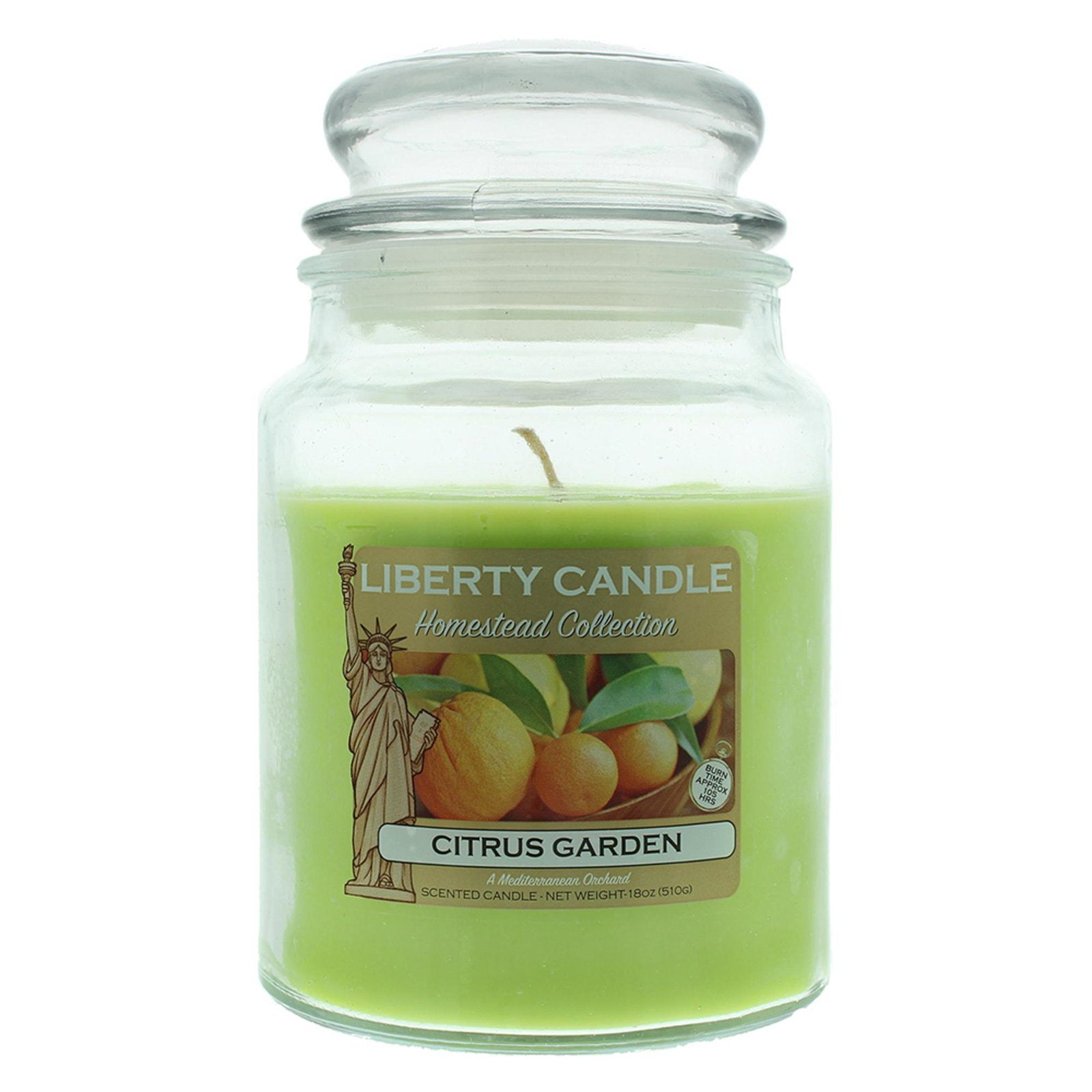 Liberty Candle Liberty Candle, Homestead Collection Citrus Garden, Citrus Garden, Duftkerze, 510 g Regular