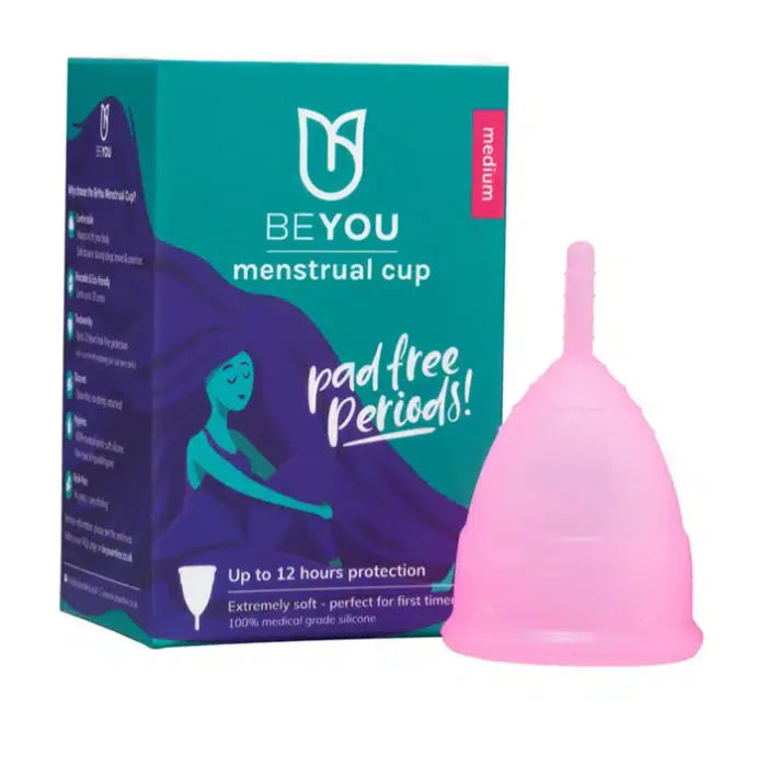 BEYOU BEYOU Menstruationstasse Medium Menstrual Cup wiederverwendbar aus Silikon Kosmetik