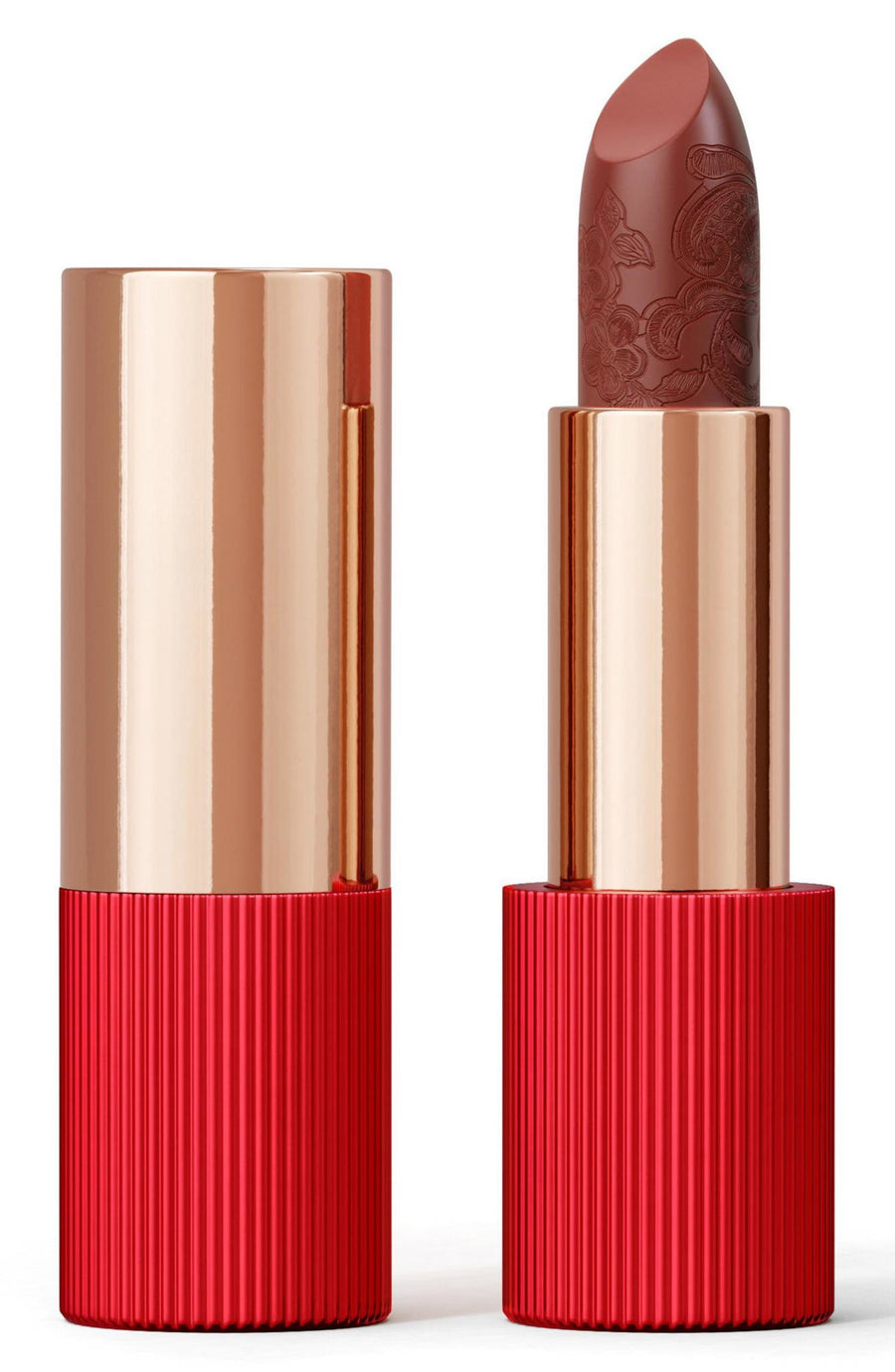 La Perla La Perla, Matte Silk, Matt, Creme-Lippenstift, 102, Terrakottarot, 3.5 g Regular