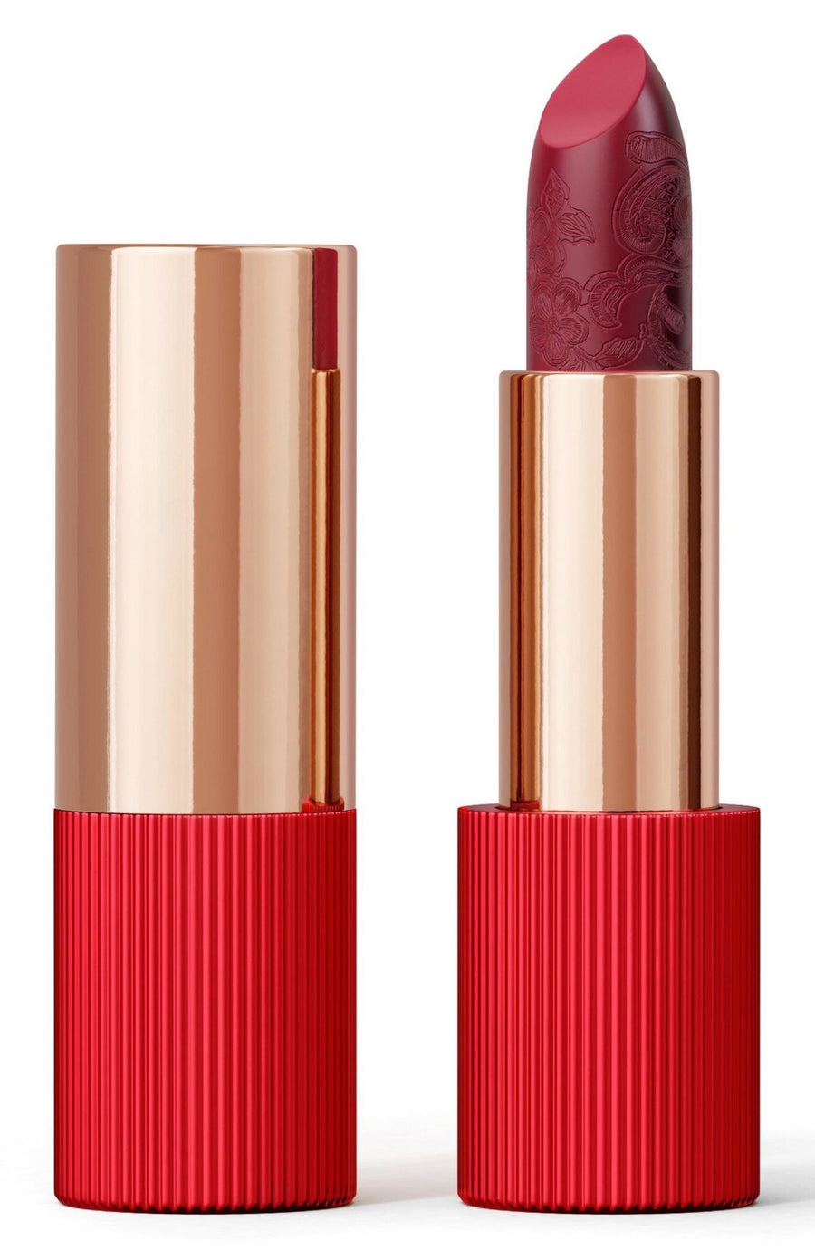 La Perla La Perla, Matte Silk, Matt, Creme-Lippenstift, 107, Kirschrot, 3.5 g Regular