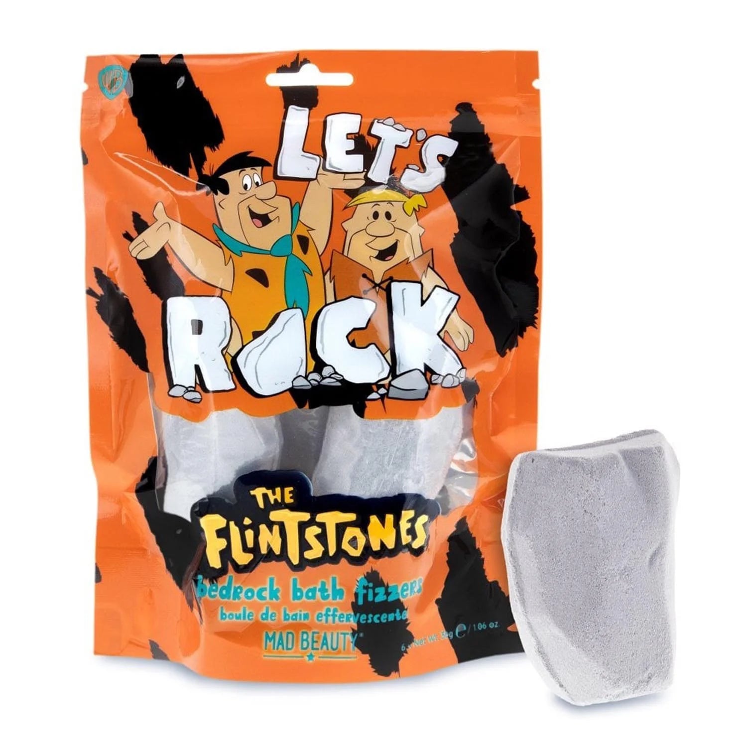 CARTOON CARTOON Mad Beauty Flinstones Bedrock Badebombe Bath Fizzer Badezusatz Kosmetik