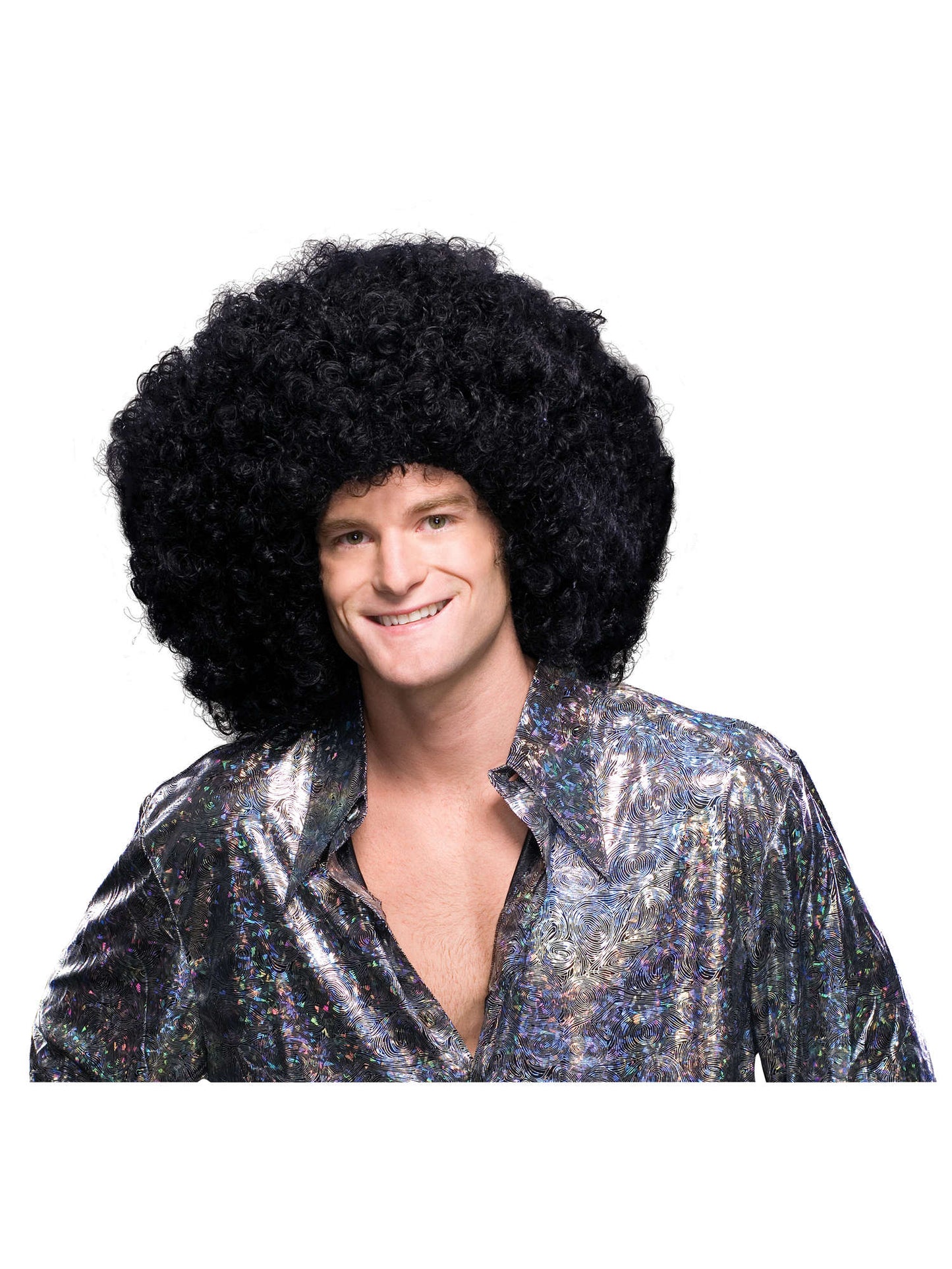 Rubies CLOWN Oversize-Afro-Perücke für Clownkostüm – Detailansicht