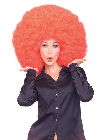 Rubies Red Oversize Afro/Clown Perücke