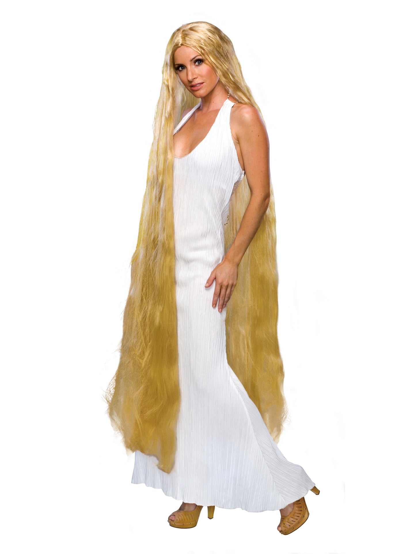 Rubies Lady Godiva Perücke blond 60 Zoll