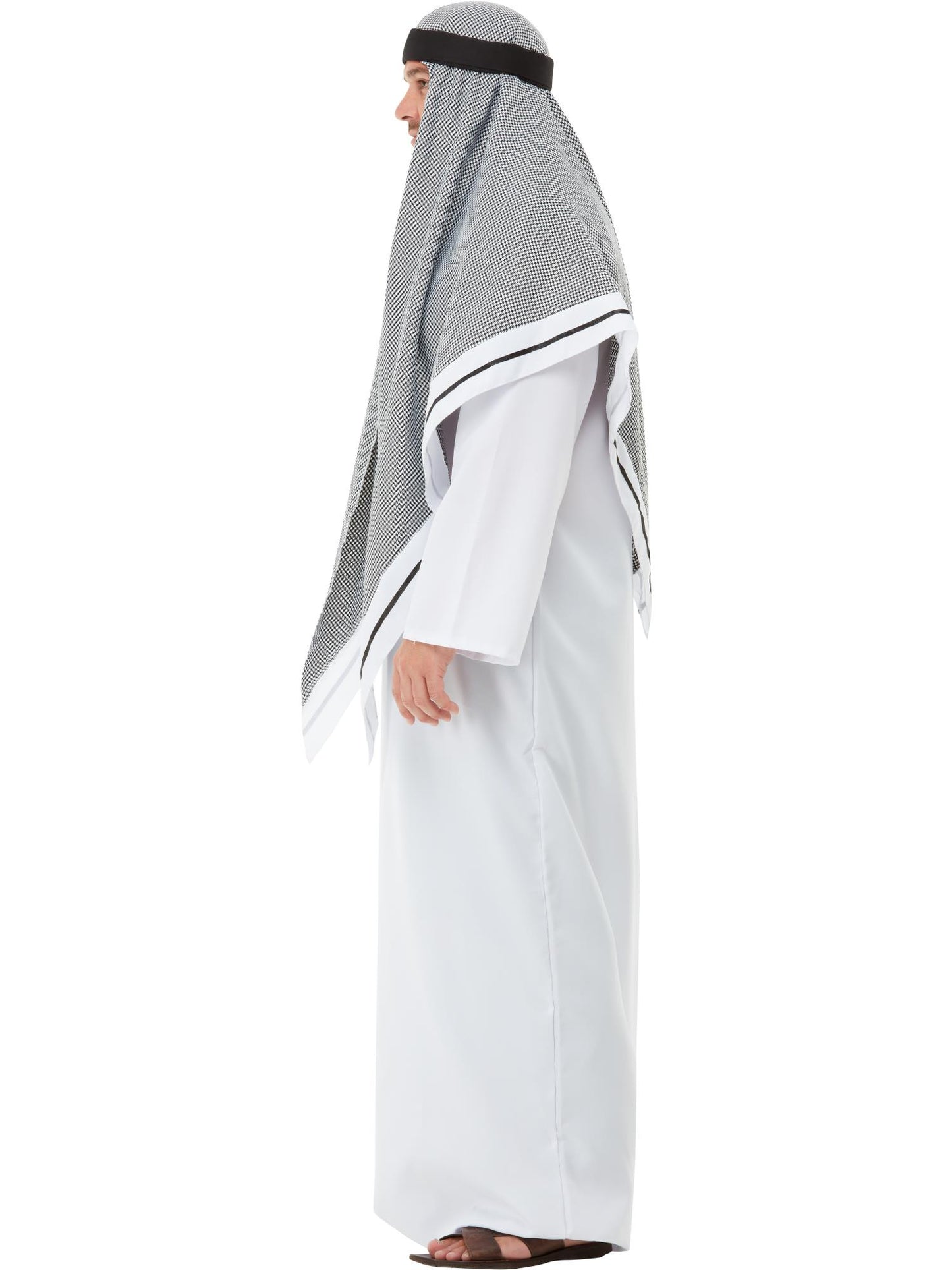 Smiffys ARABIAN Deluxe Fake Sheikh Costume, White CS für Herren