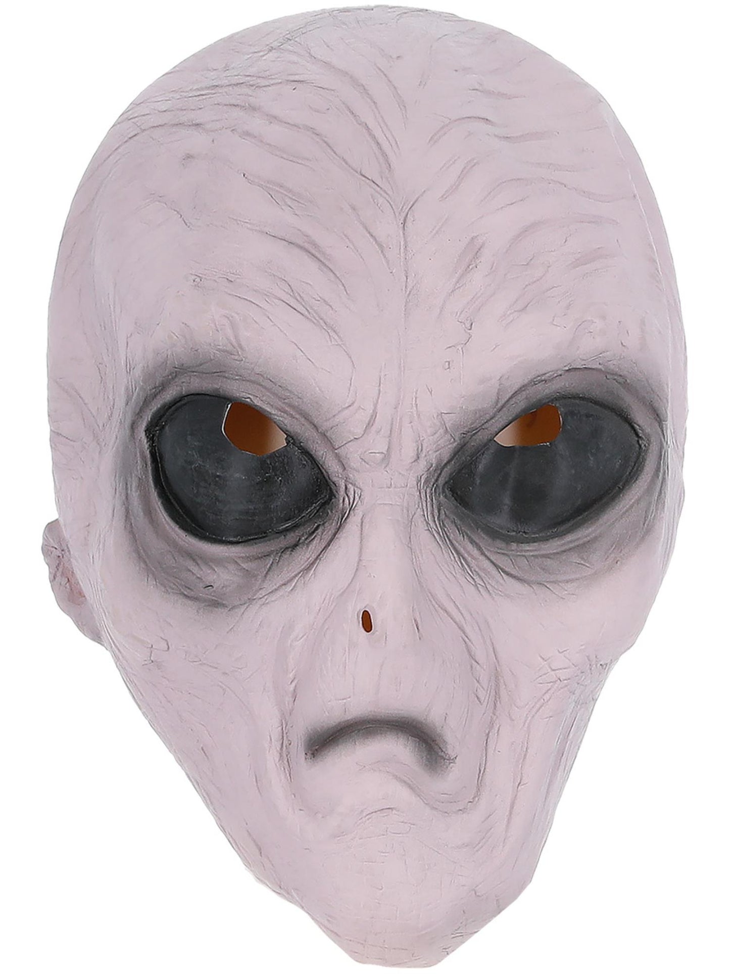 Smiffys Alien Latex-Maske Purple für Erwachsene – Detailansicht