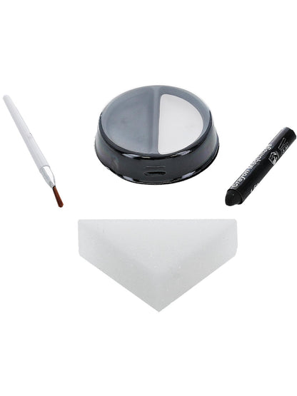 Smiffys Make-Up FX, Kids Skeleton Kit, Aqua, Black CD für Unisex