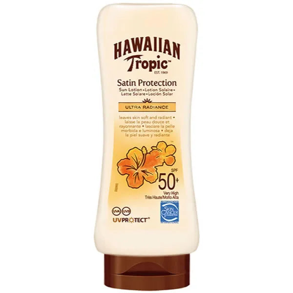 HAWAIIAN TROPIC HAWAIIAN TROPIC Satin Protection Ultra Radiance Sun Lotion SPF 50 180 ml Bodylotion