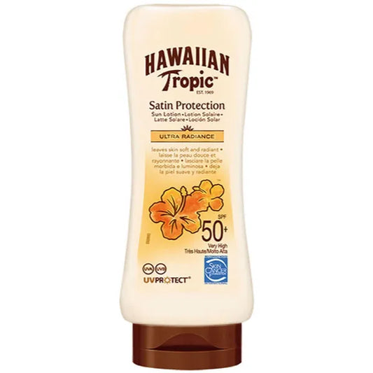 HAWAIIAN TROPIC HAWAIIAN TROPIC Satin Protection Ultra Radiance Sun Lotion SPF 50 180 ml Bodylotion