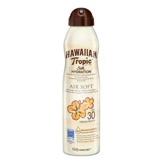 HAWAIIAN TROPIC HAWAIIAN TROPIC Silk Hydration Air Soft Sunscreen Sprühnebel SPF 30 177 ml Sonnencreme