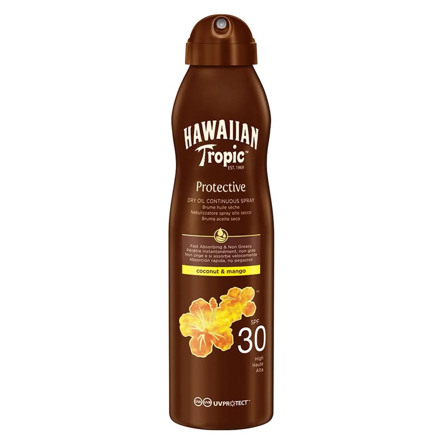 HAWAIIAN TROPIC HAWAIIAN TROPIC Coconut y Mango Sonnenöl Spray SPF 30 180 ml Kosmetik