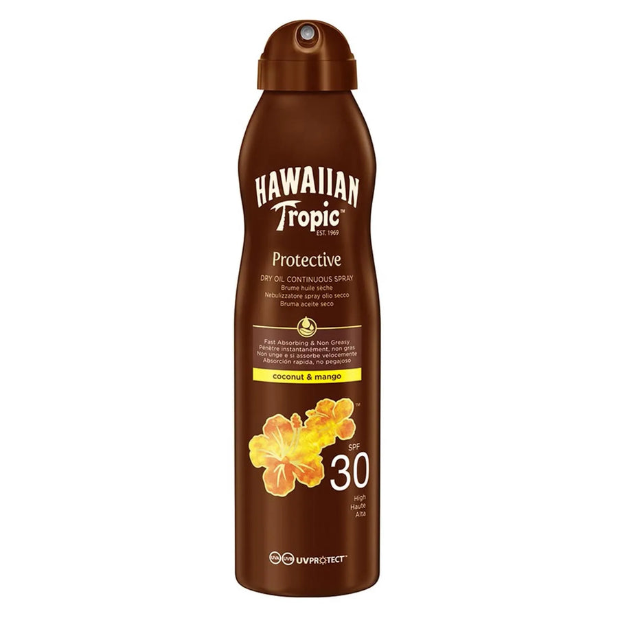 Hawaiian Tropic Coconut y Mango Öl SPF 30 Spray 180 ml